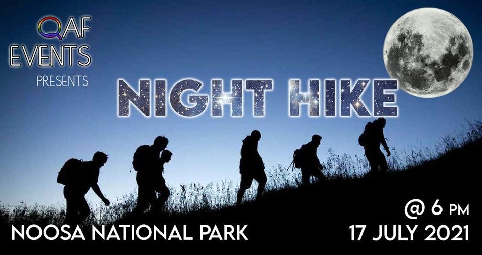 LGBTQ+ night hike at Noosa National Park.